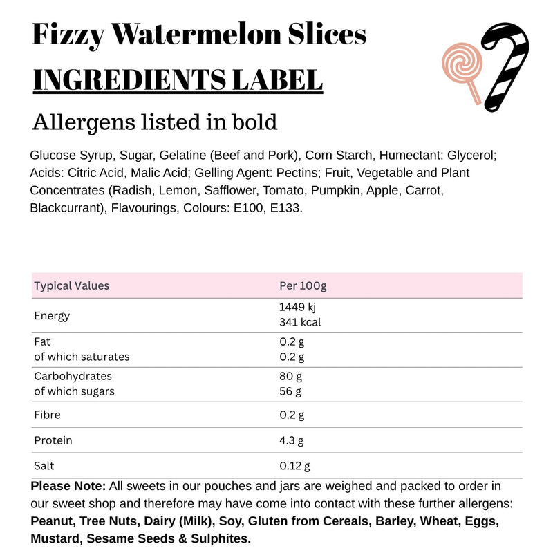Fizzy Watermelon Slices