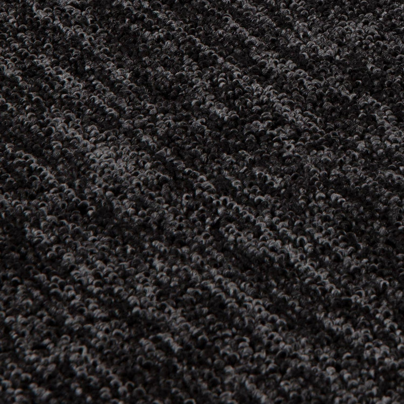 Flex Dark Grey Low Pile Solid  Rug