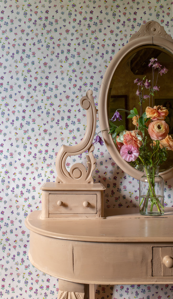 Flower Power - Rainbow - Wallpaper