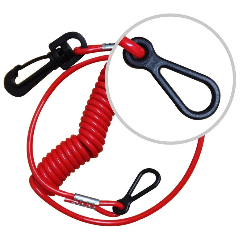 Kill Cord Lanyard for Mercury Mariner Outboard Engine Safety Switch 15920Q54
