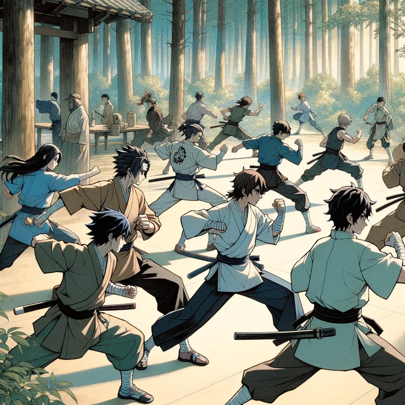 Forest Dojo Chronicles Canvas