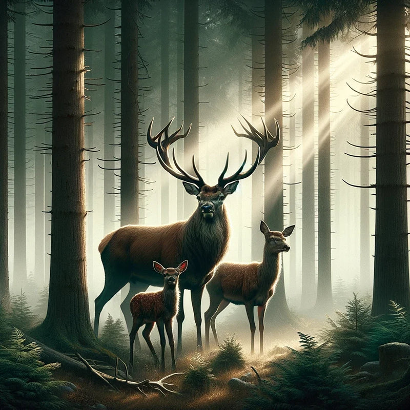 Forest Kinship Canvas