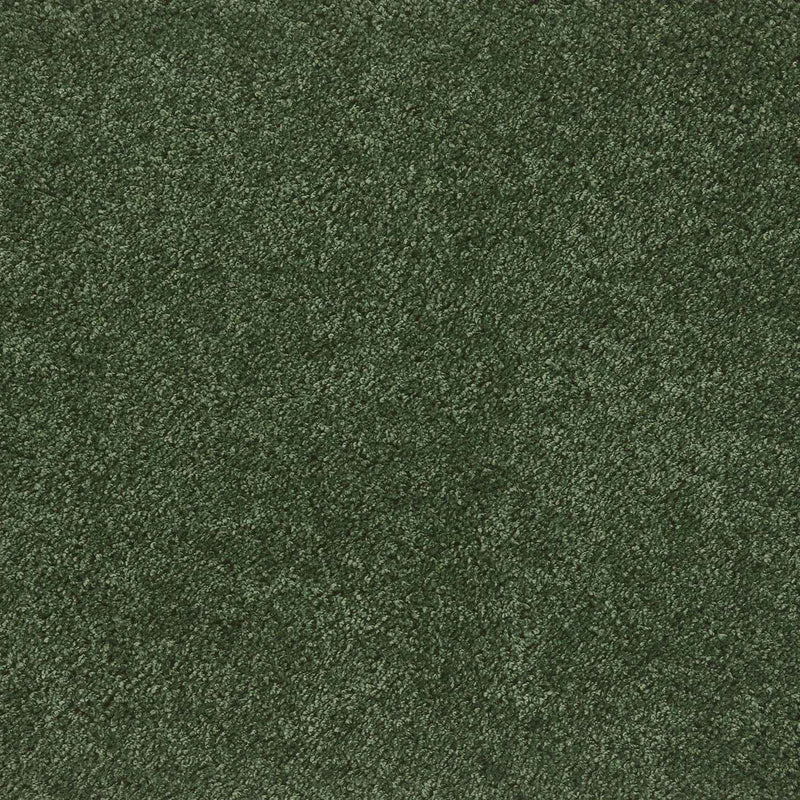 Washable Forest Green Shaggy Rug