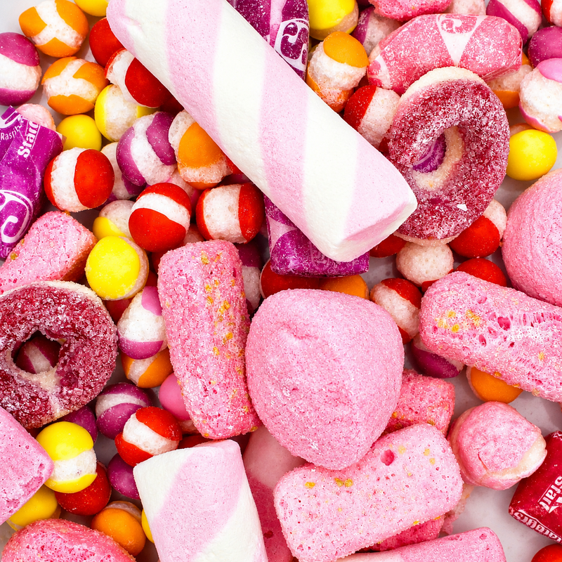Freeze Dried Sweets Pink Mix 105g