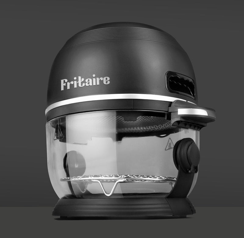 The Self-Cleaning Glass Bowl Air Fryer - MIDNIGHT BLACK