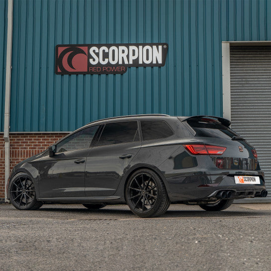 Scorpion Exhausts - Seat Leon MK3 Cupra ST 4Drive (Facelift) GPF Back Exhaust (CARBON EDITION ONLY)