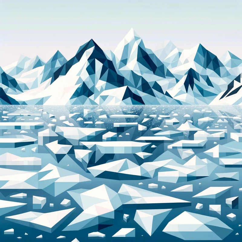 Frozen Arctic Canvas