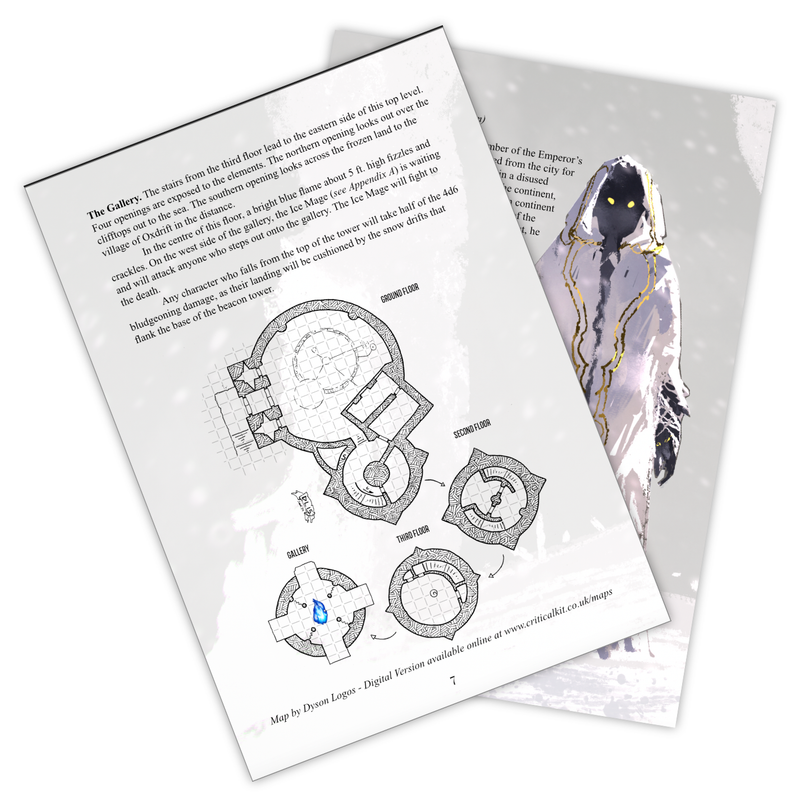 The Frozen Beacon: 5E DND one-shot