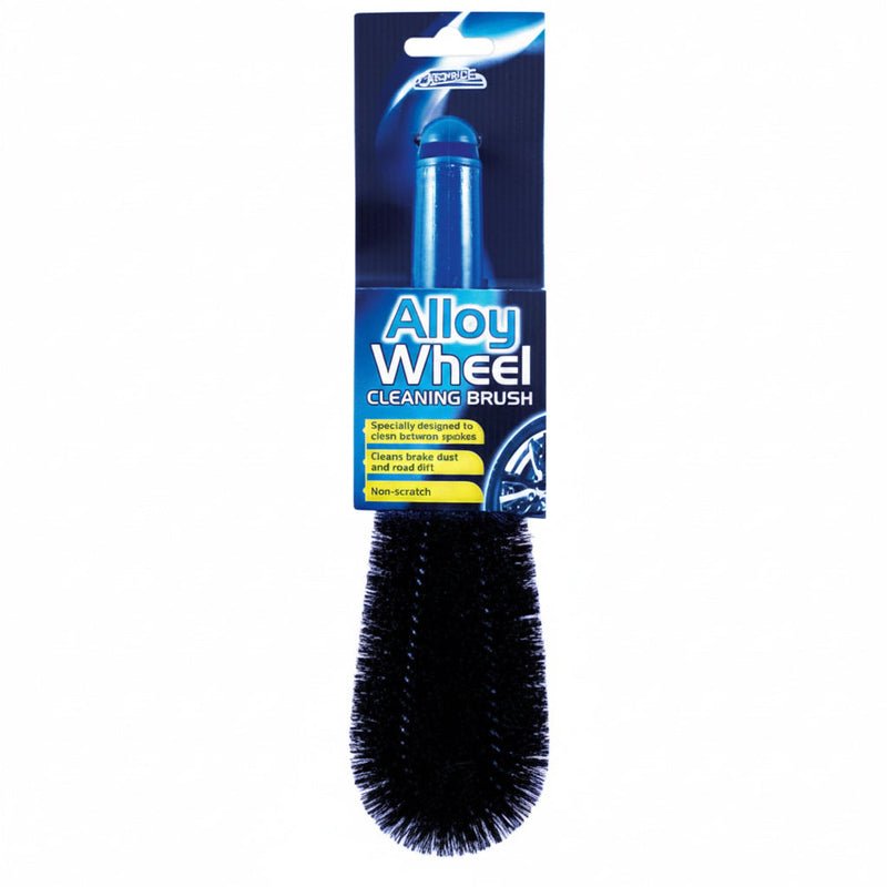 Alloy wheel cleaning brush