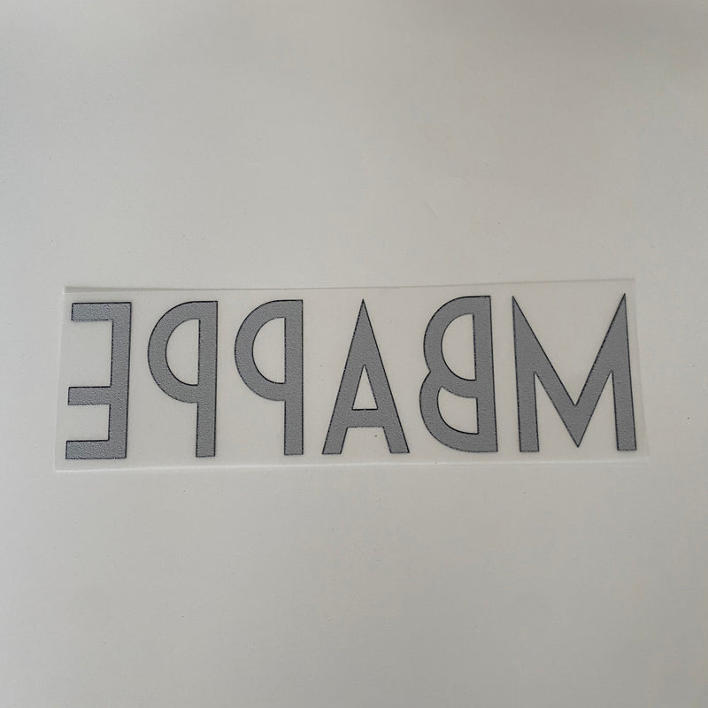 Mbappe 10 France 2018 World Cup Away star Player Size Nameset