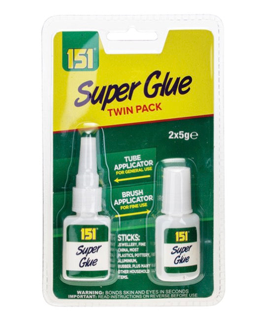 Super glue twin pack