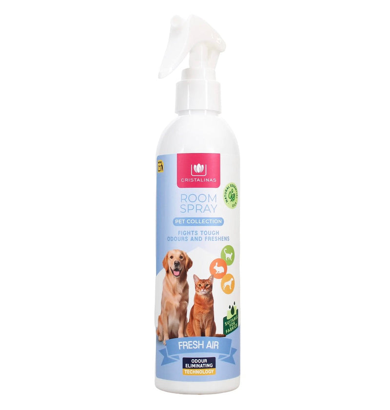 Cristalinas 250ml pet room spray - fresh air
