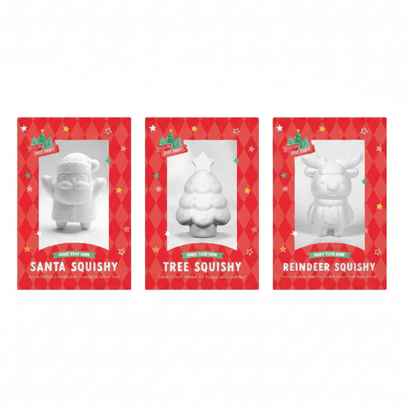 Paint your own large Christmas squishy
