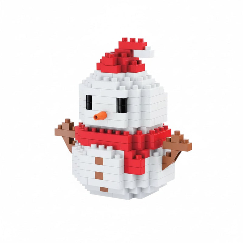 Christmas figure building blocks