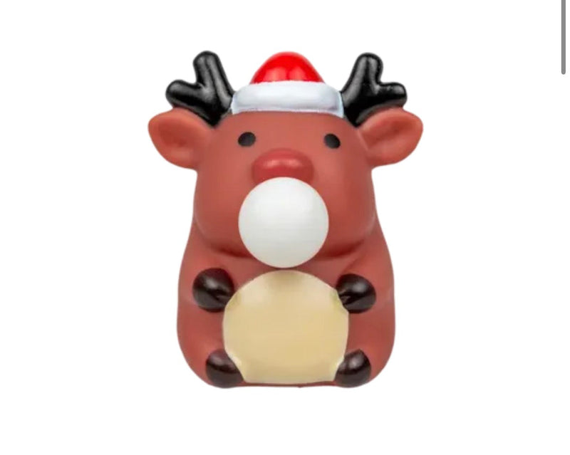 Christmas squeezy bubble character