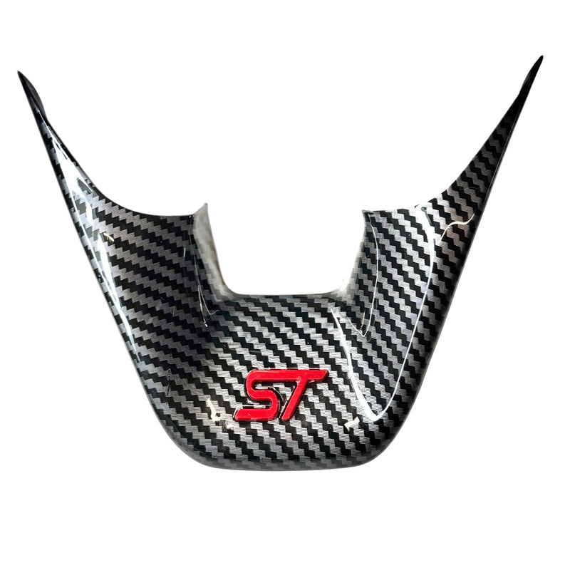 MK8 / MK8.5 Fiesta ST Look Steering Wheel Trim | Carbon Fibre Look | ST Logo