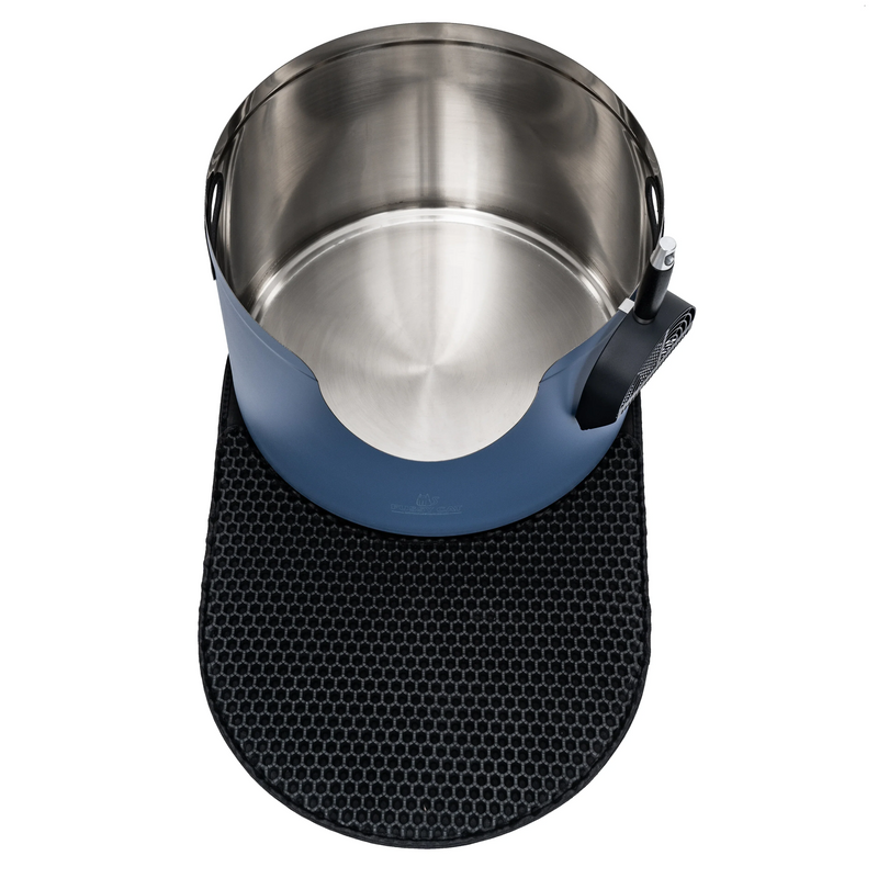 Fussy Cat - The Blue Litter Box, 48 Litres. With Litter Mat & Scoop.