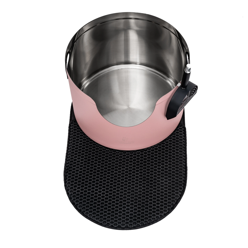 Fussy Cat - The Pink Litter Box, 48 Litres. With Litter Mat & Scoop.