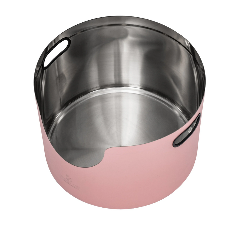 Fussy Cat - The Pink Litter Box, 48 Litres. With Litter Mat & Scoop.