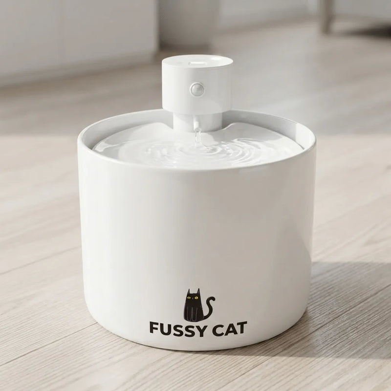 Fussy Cat - The Water Fountain