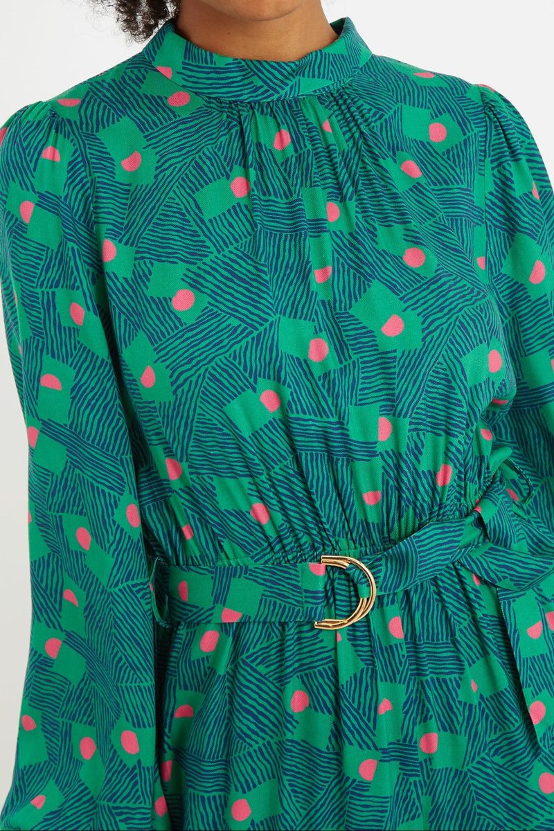 Louche Gayane Bauhaus Abstract Jumpsuit