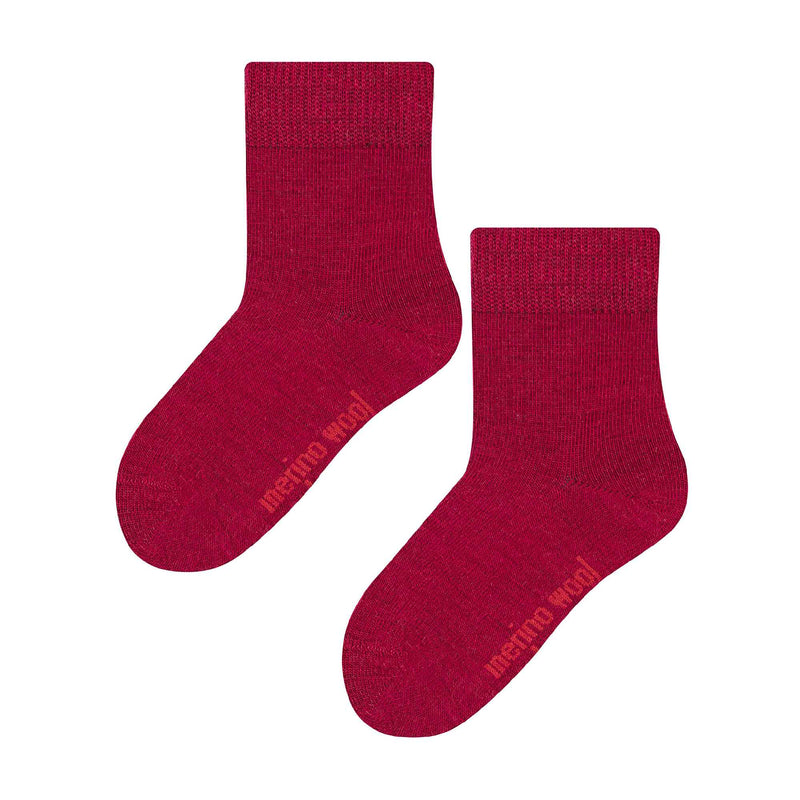 1 Pack Kids Warm Ribbed Merino Wool Socks for Winter