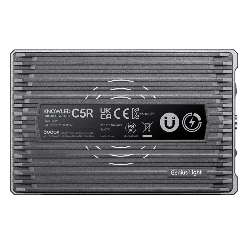 KNOWLED C5R K8 Eight-Light Pocket-Sized Creative RGBWW LED Panel Kit