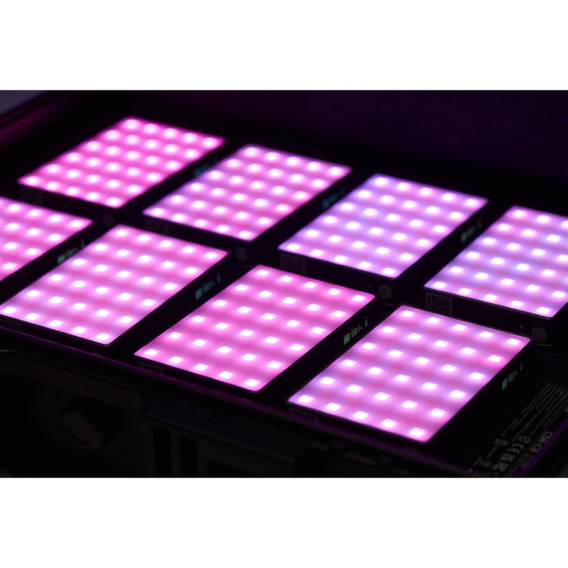 KNOWLED C5R K8 Eight-Light Pocket-Sized Creative RGBWW LED Panel Kit