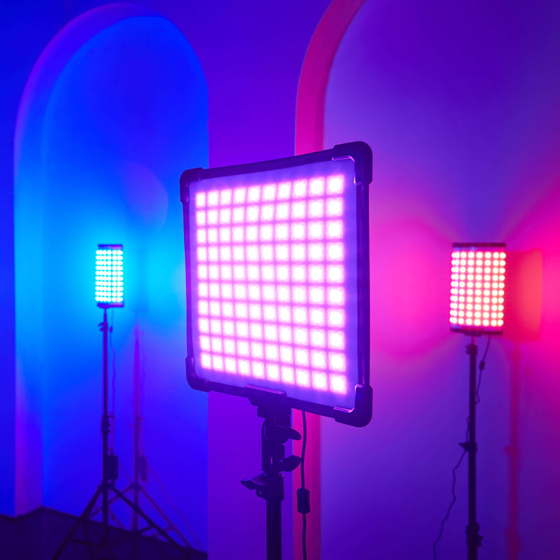 FH50R 1'x1' Flexible Handheld RGB LED Studio Light Panel