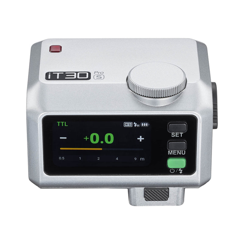 iFLASH iT30Pro Compact TTL Mini Speedlite Flash (Silver)