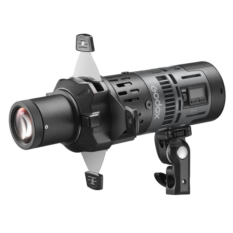 RS60R Super Compact RGB LED Video Light and SP36K Projection Attachment 1K Kit