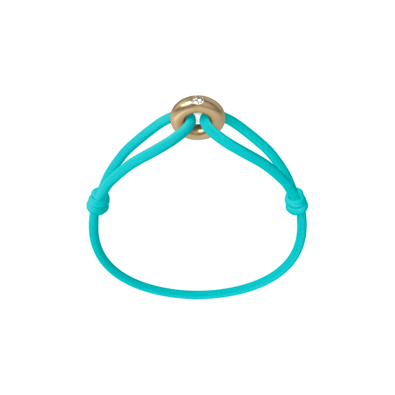 Golden Soho Diamond Cord Bracelet