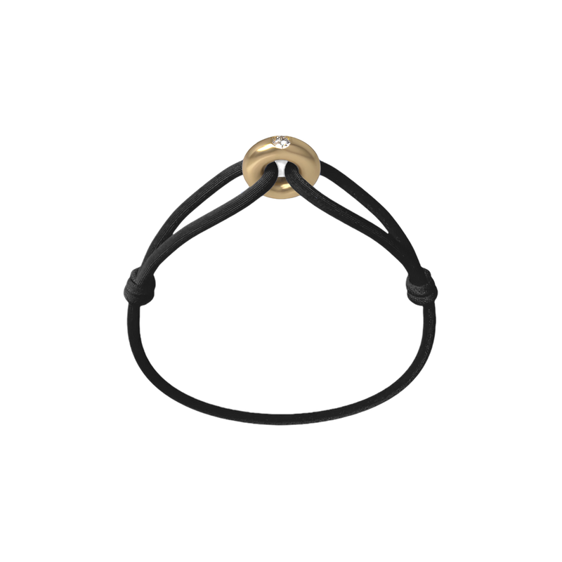 Golden Soho Diamond Cord Bracelet