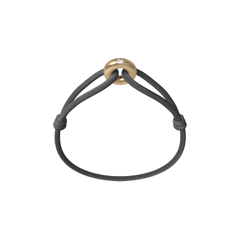 Golden Soho Diamond Cord Bracelet