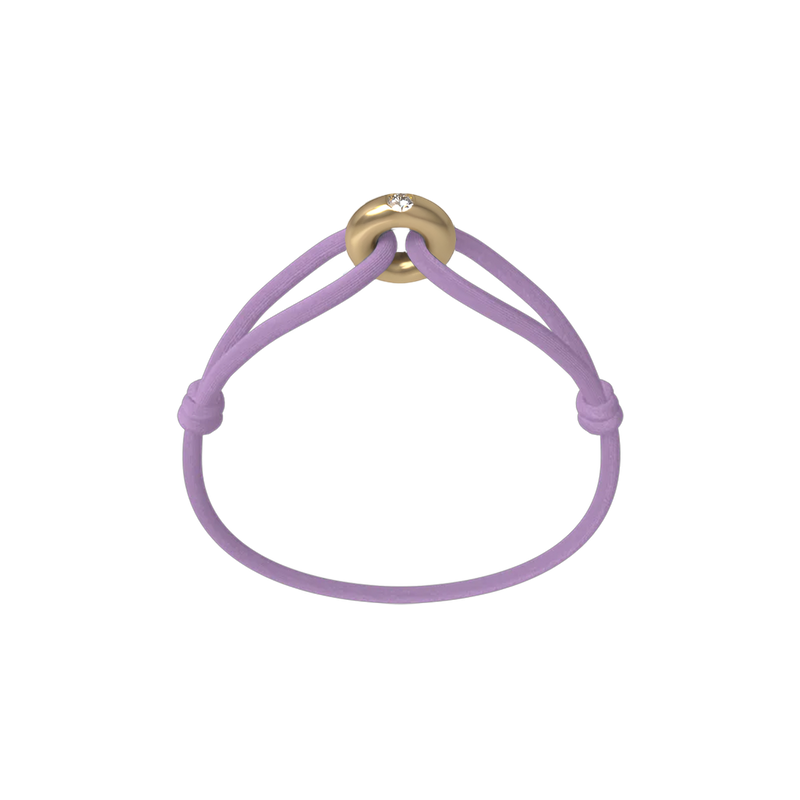 Golden Soho Diamond Cord Bracelet