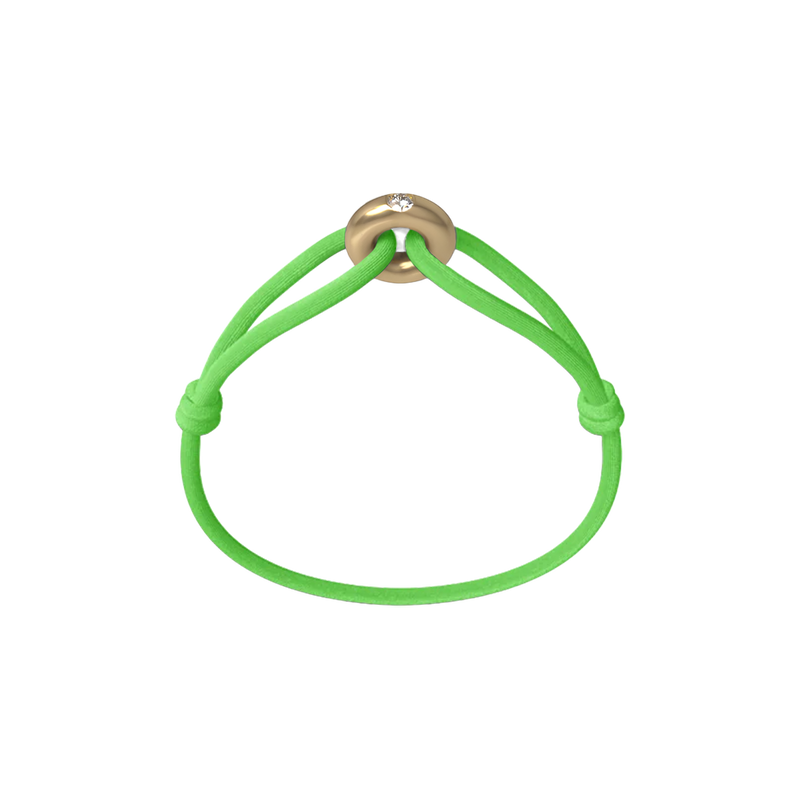 Golden Soho Diamond Cord Bracelet
