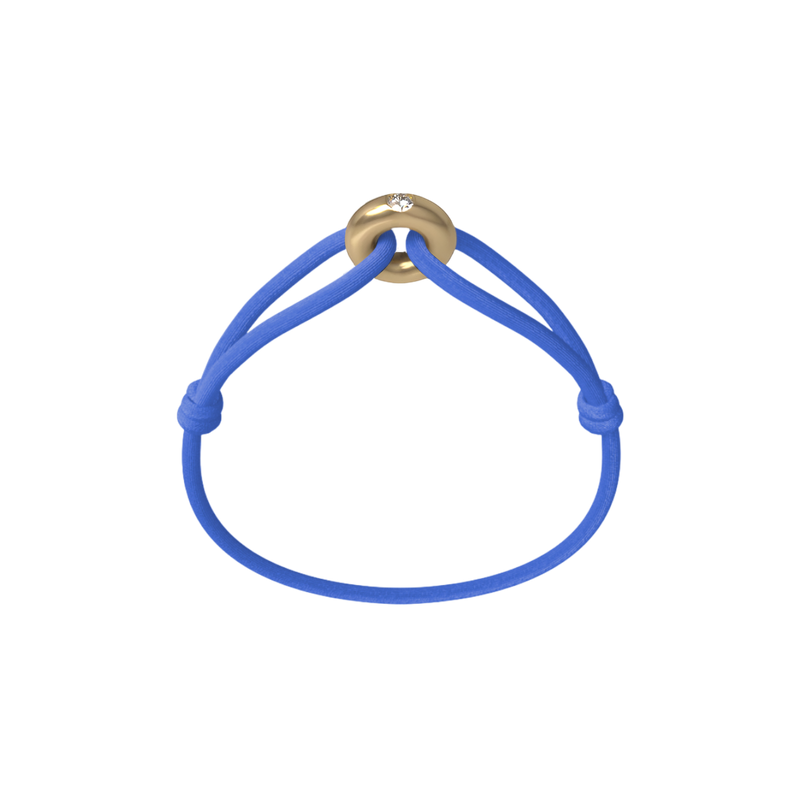 Golden Soho Diamond Cord Bracelet