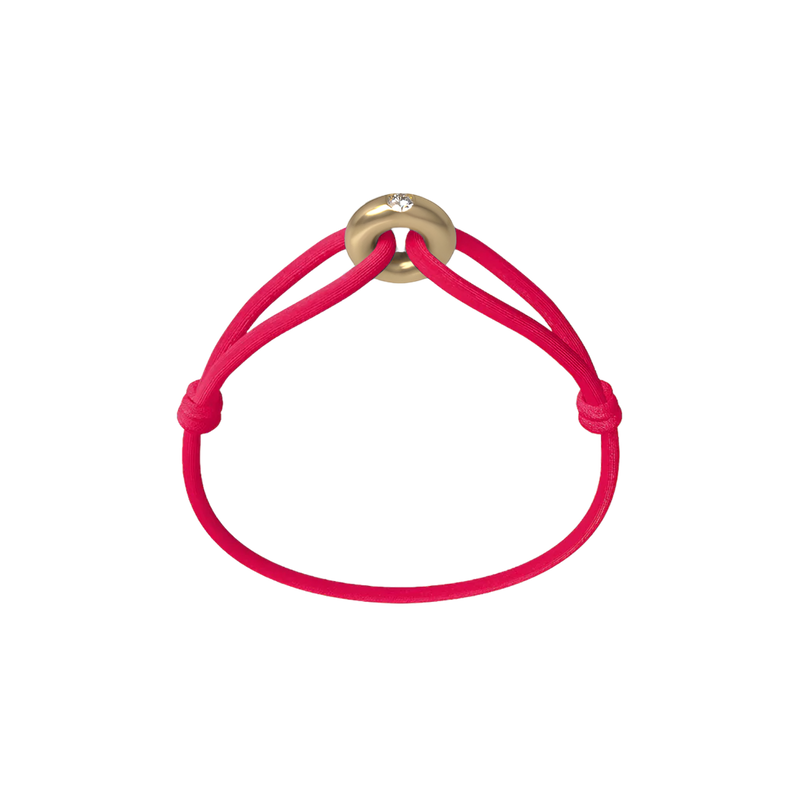 Golden Soho Diamond Cord Bracelet