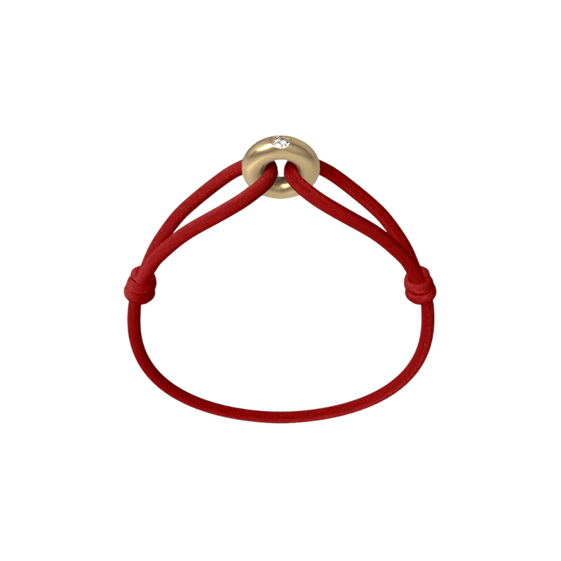 Golden Soho Diamond Cord Bracelet
