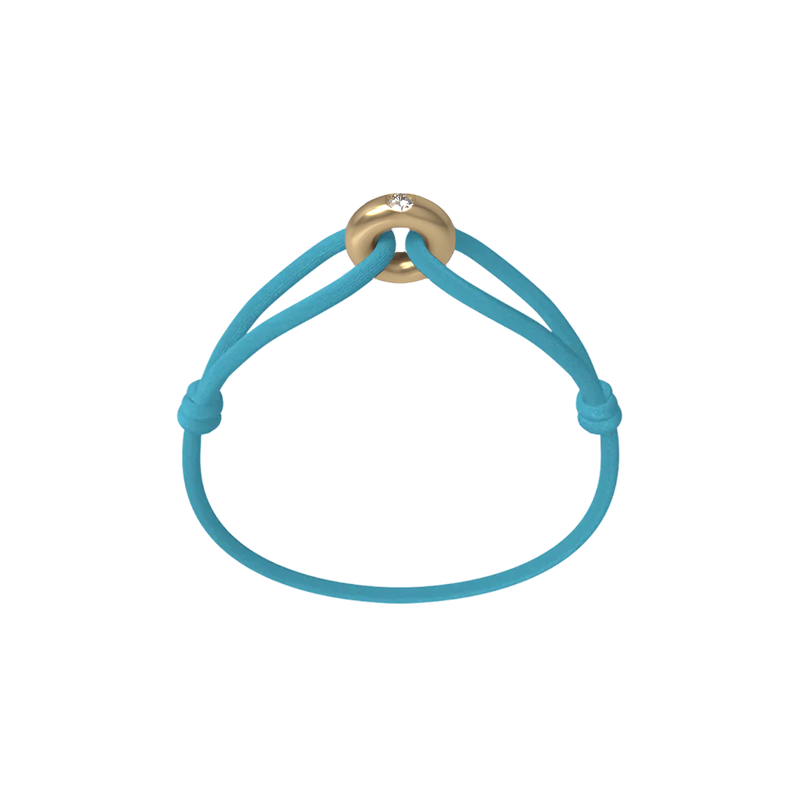 Golden Soho Diamond Cord Bracelet