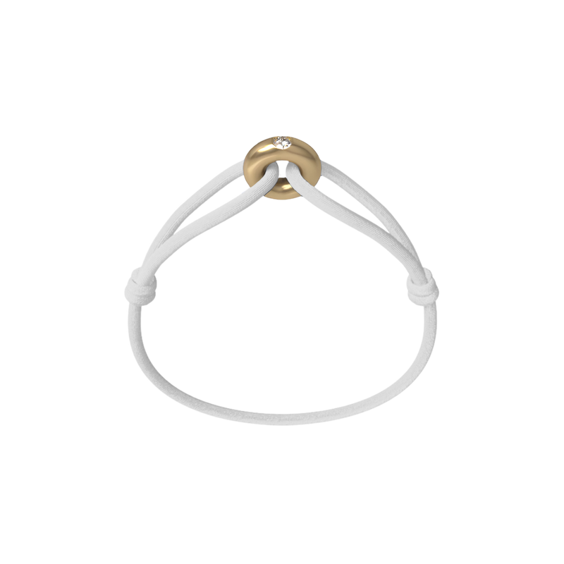 Golden Soho Diamond Cord Bracelet