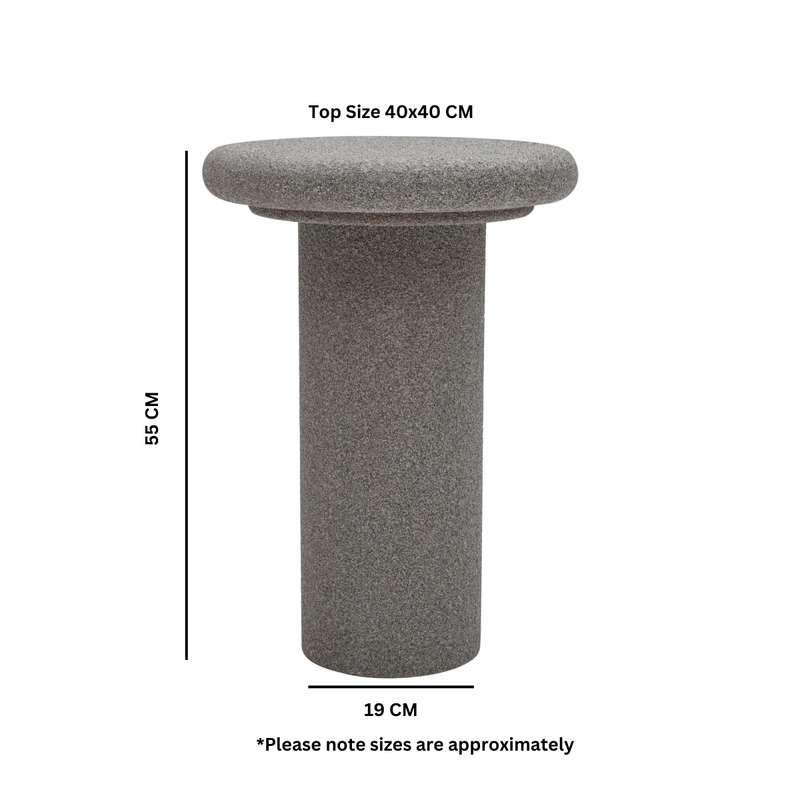 Udaipur Round End Table