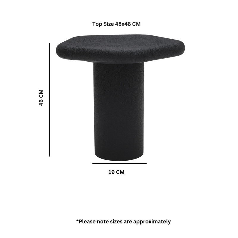 Udaipur Pentagon End Table