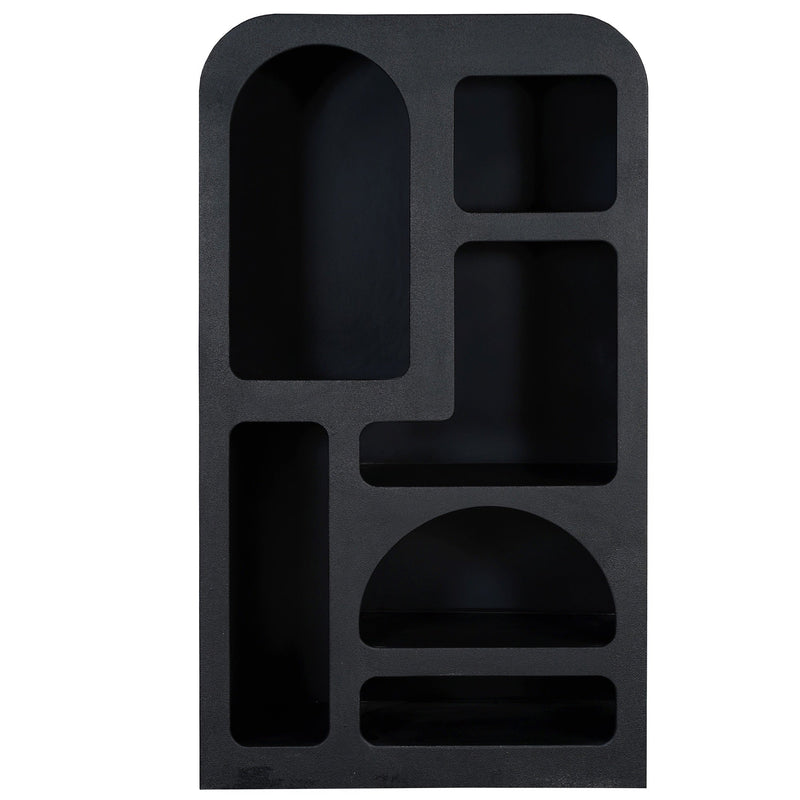 Bookcase Large Otis Geometric Black