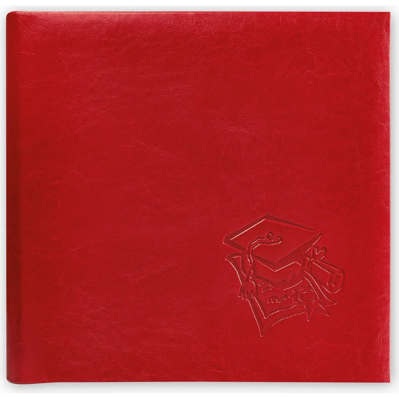 ZEP Graduation Traditional Photo Album 30x30cm – Handmade Red Graduation Memory Album