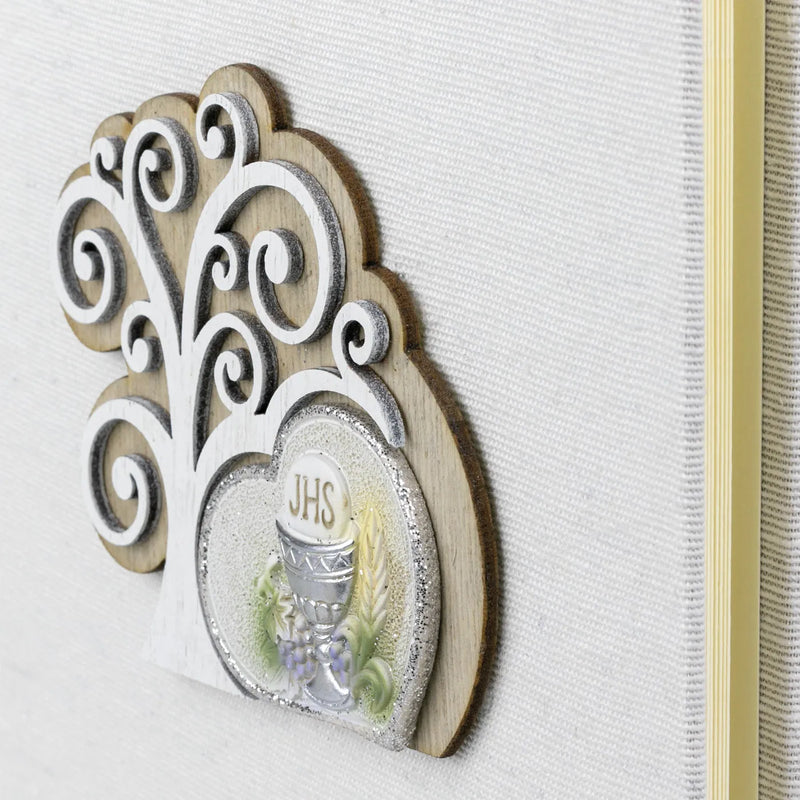 ZEP Alberto Holy Communion Photo Album 25x25cm – Traditional Communion Memory Album