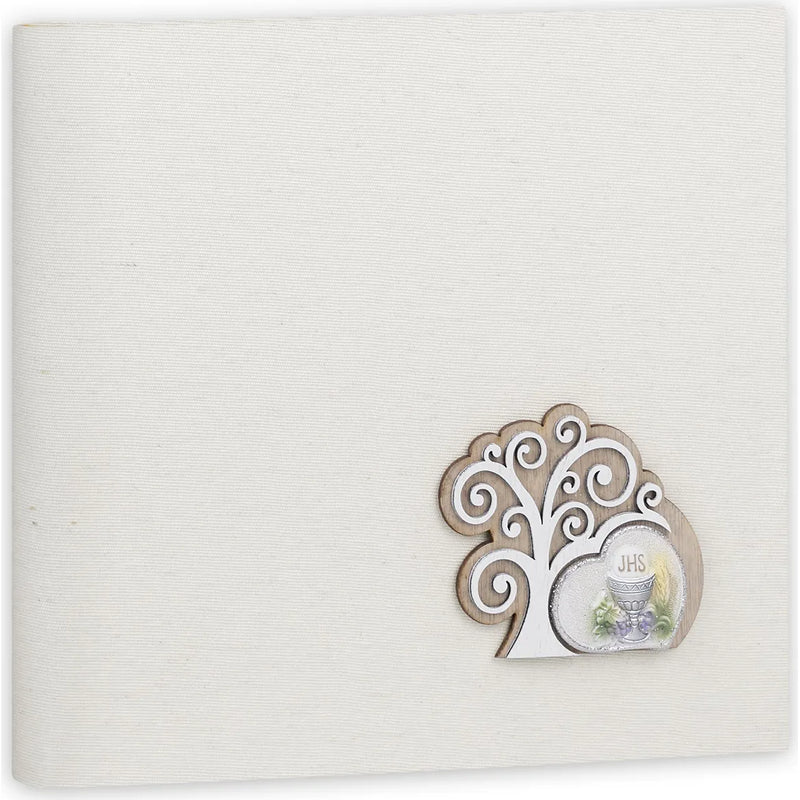 ZEP Alberto Holy Communion Photo Album 25x25cm – Traditional Communion Memory Album