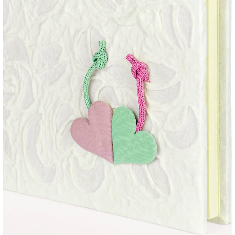 ZEP Symphony Wedding Heart Traditional Photo Album – Handmade Italian Wedding Memory Album