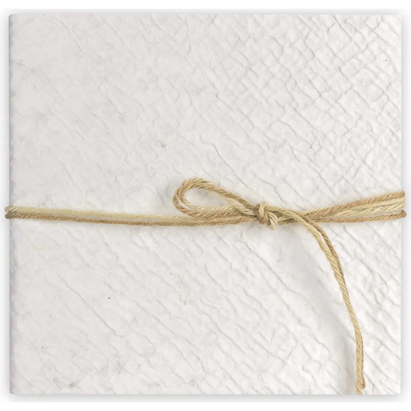 ZEP Meryl 5 White Traditional Photo Album 23x23cm – Handmade Italian Wedding Memory Album