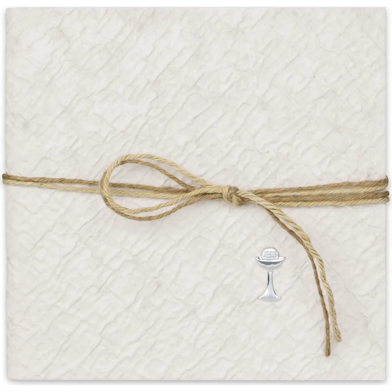 ZEP Simone Traditional Holy Communion Photo Album – Handmade Italian First Communion Memory Album